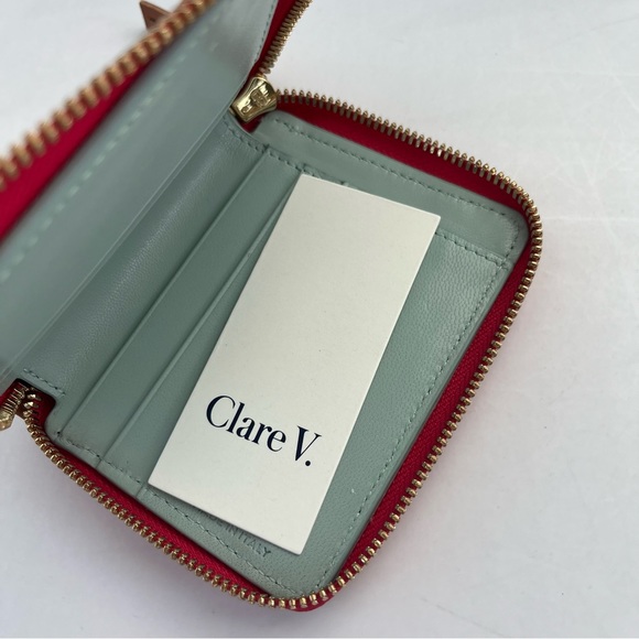 Clare V Petite Zip Wallet NEW - Picture 7 of 7
